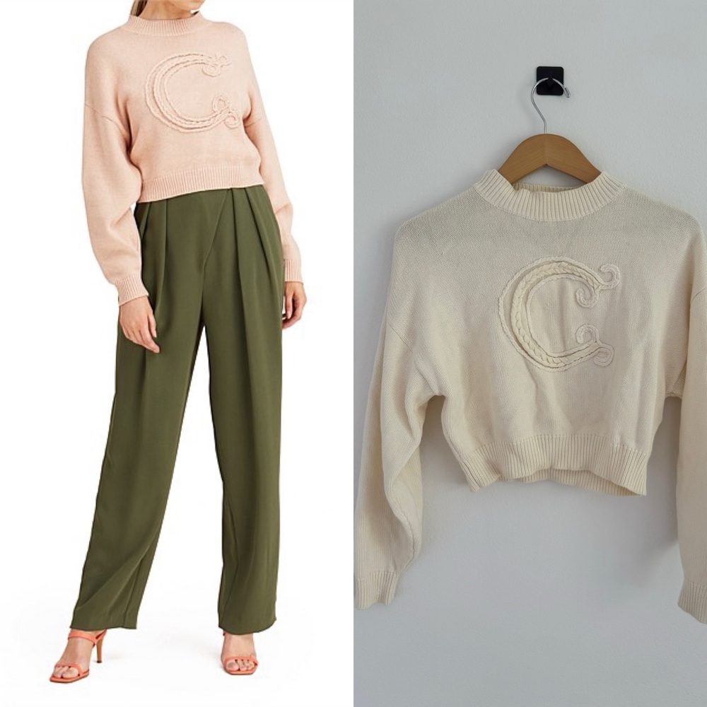 C/MEO Collective Knit Jumper in Cream
